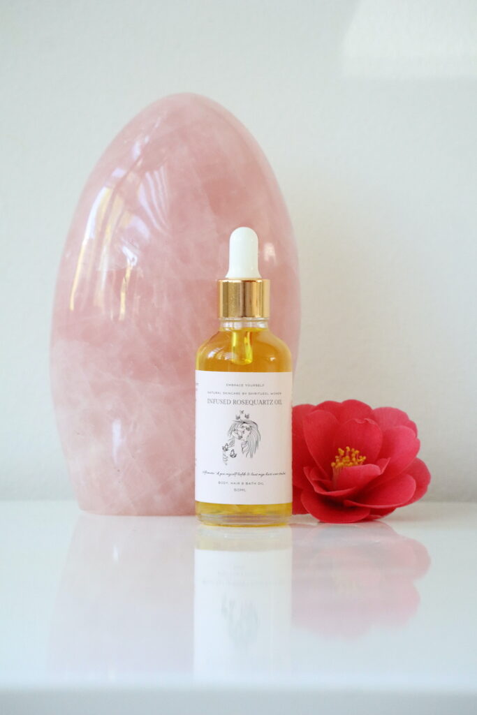 Rozenkwarts Body & Bath Olie Embrace Your Selflove Spiritueel Wonen