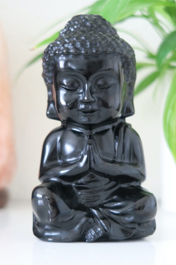 Obsidiaan Boeddha - Symbool van Bescherming en Innerlijke Rust