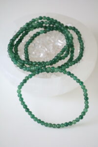Groene Aventurijn armband 4 mm – A-kwaliteit kralen, perfect voor balans, geluk en hartenergie.