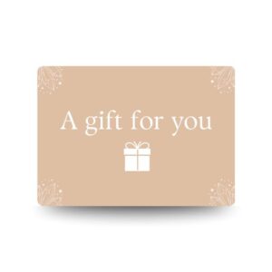 Digitale cadeaubon van Spiritueel Wonen in pastelkleuren met kristallen motief