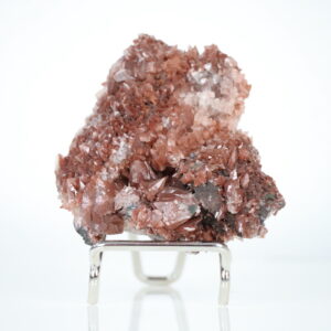 Chocolade Dogtooth Calciet cluster van 84 gram met bruine kristalpunten, uit de Leiping Mijn, China.