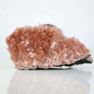 Chocolade Dogtooth Calciet cluster met puntige bruine kristallen, 145 gram, uit de Leiping Mijn in China.