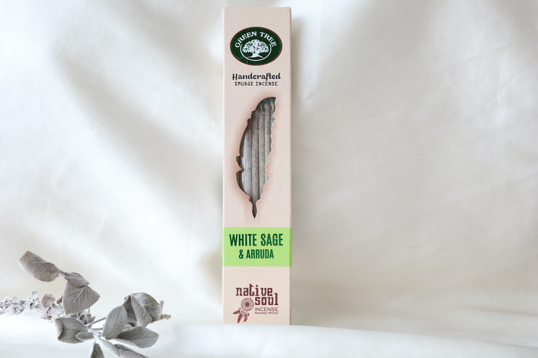Green Tree Native Soul White Sage & Arruda wierook verpakking