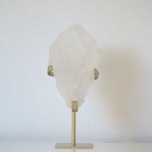 Bergkristal cluster op gouden standaard nr. 695 – 879 gram