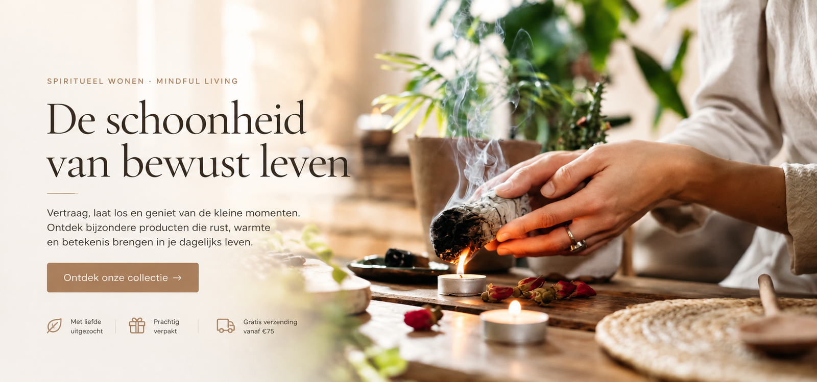 Bewust Leven met Salie en Kaarslicht