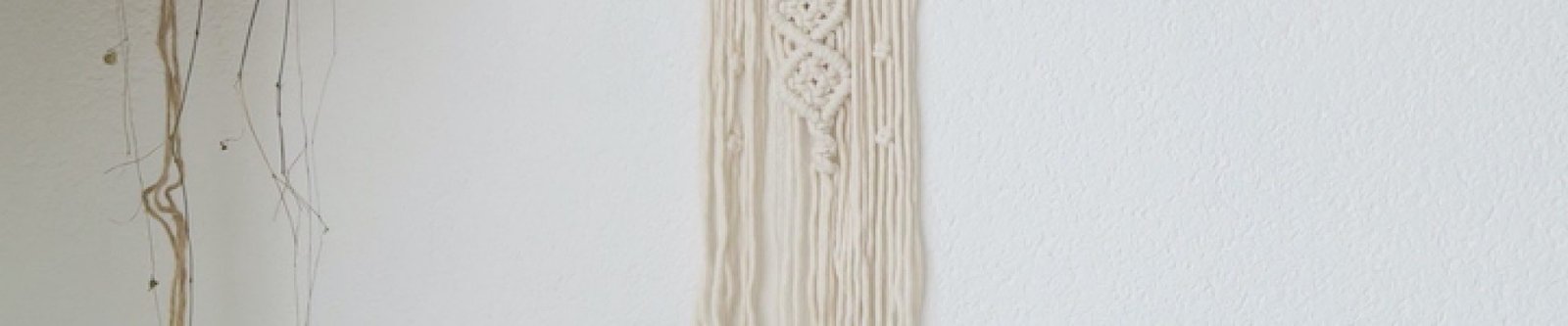 Macrame Maan Hanger Rozenkwarts